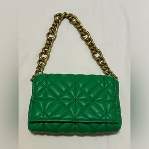 Zara - Green Purse/Bag - Medium/small